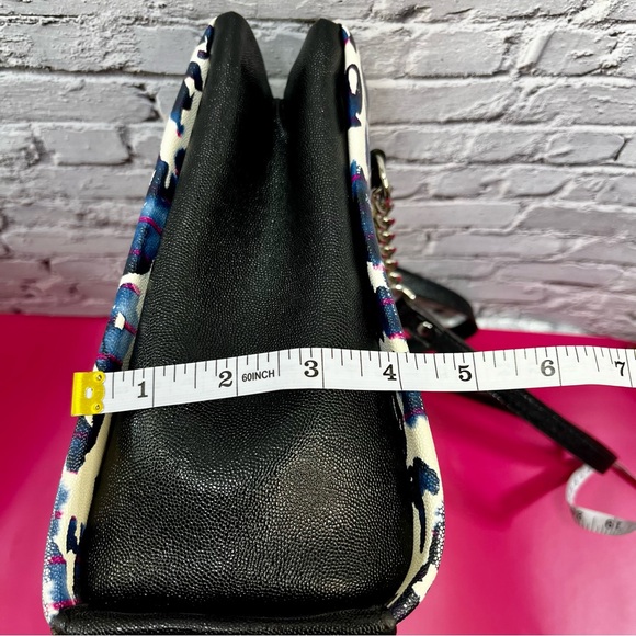 Anne Klein Handbag Colorful with Silver Chain Hardware - Picture 10 of 12